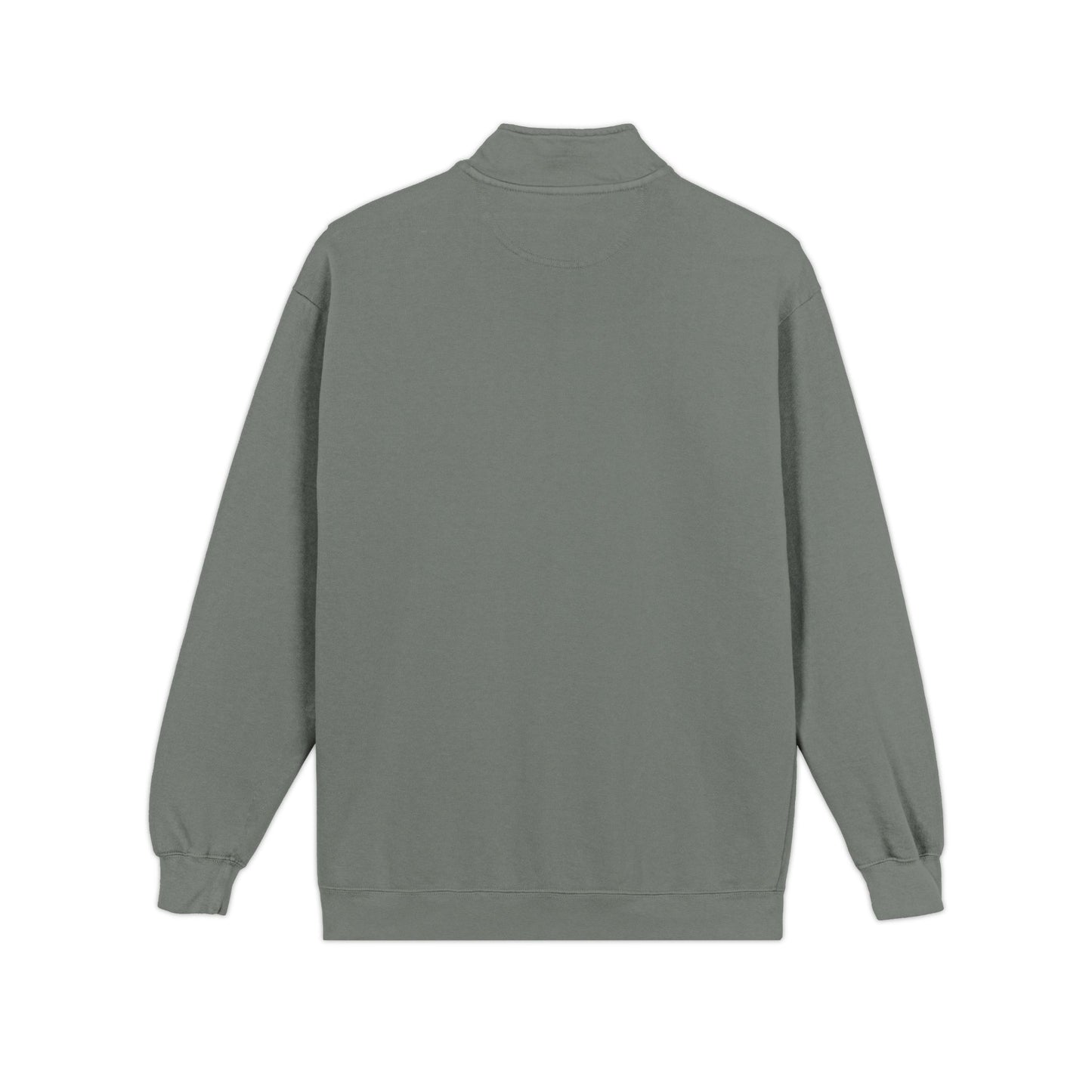 Circle Z Logo Quarter-Zip Sweatshirt | Minimal Monogram Chest Emblem