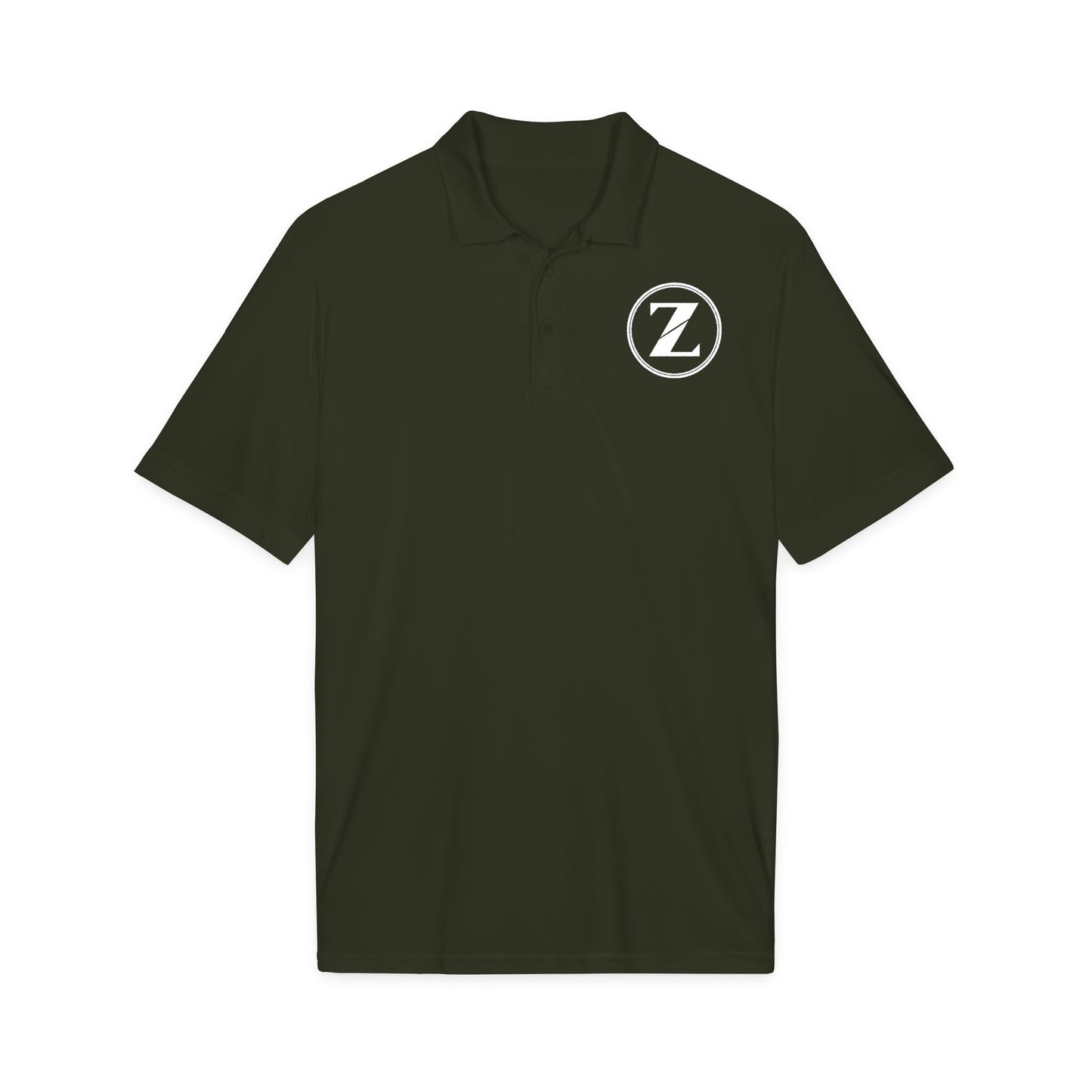 Distressed Z Circle Logo Polo | Polo
